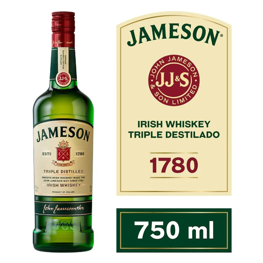 Whisky Jameson Irlandes 40° 750ml