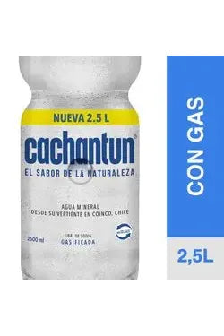 Agua Mineral Cachantun Con Gas 2.5lt