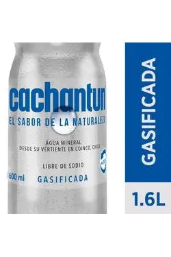 Agua Mineral Cachantun Con Gas 1.6lt