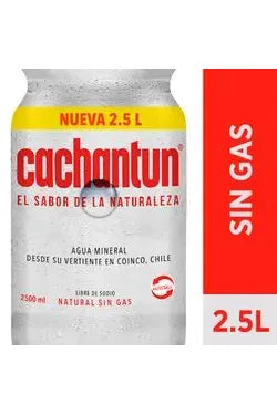 Agua Mineral Cachantun Sin Gas 2.5lt