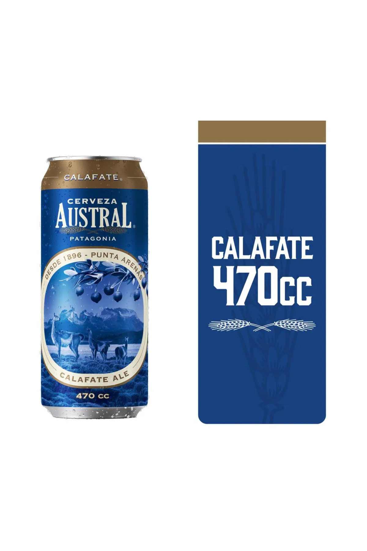Cerveza Austral Calafate Lata 473cc x6