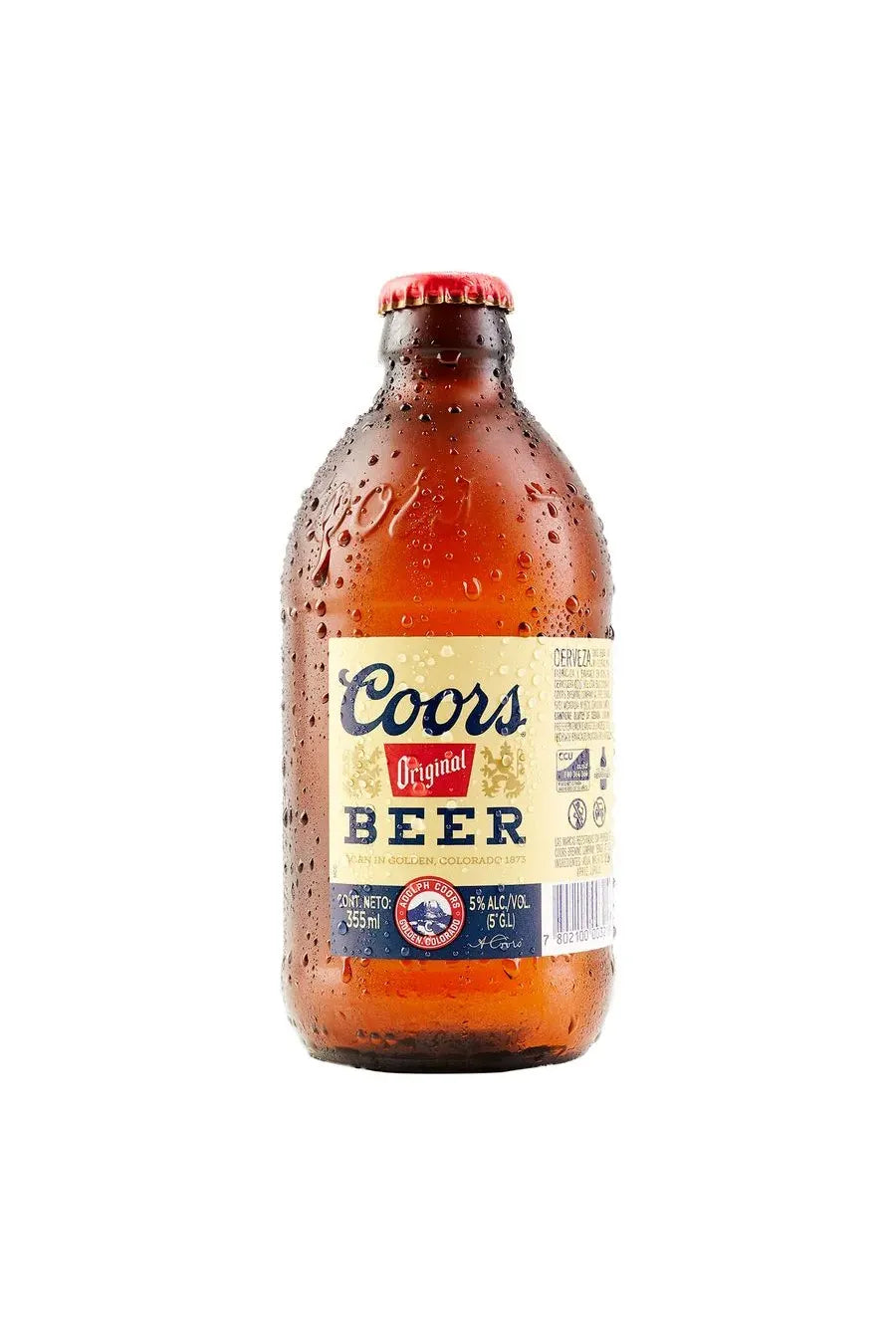 Cerveza Coors Original 355cc Pack de 6