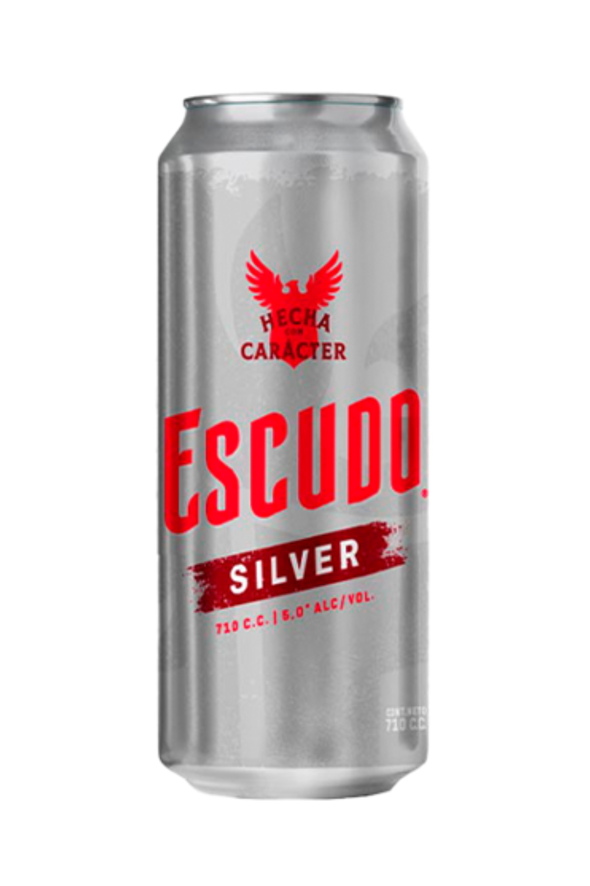Cerveza Escudo Silver Lata 710cc x6
