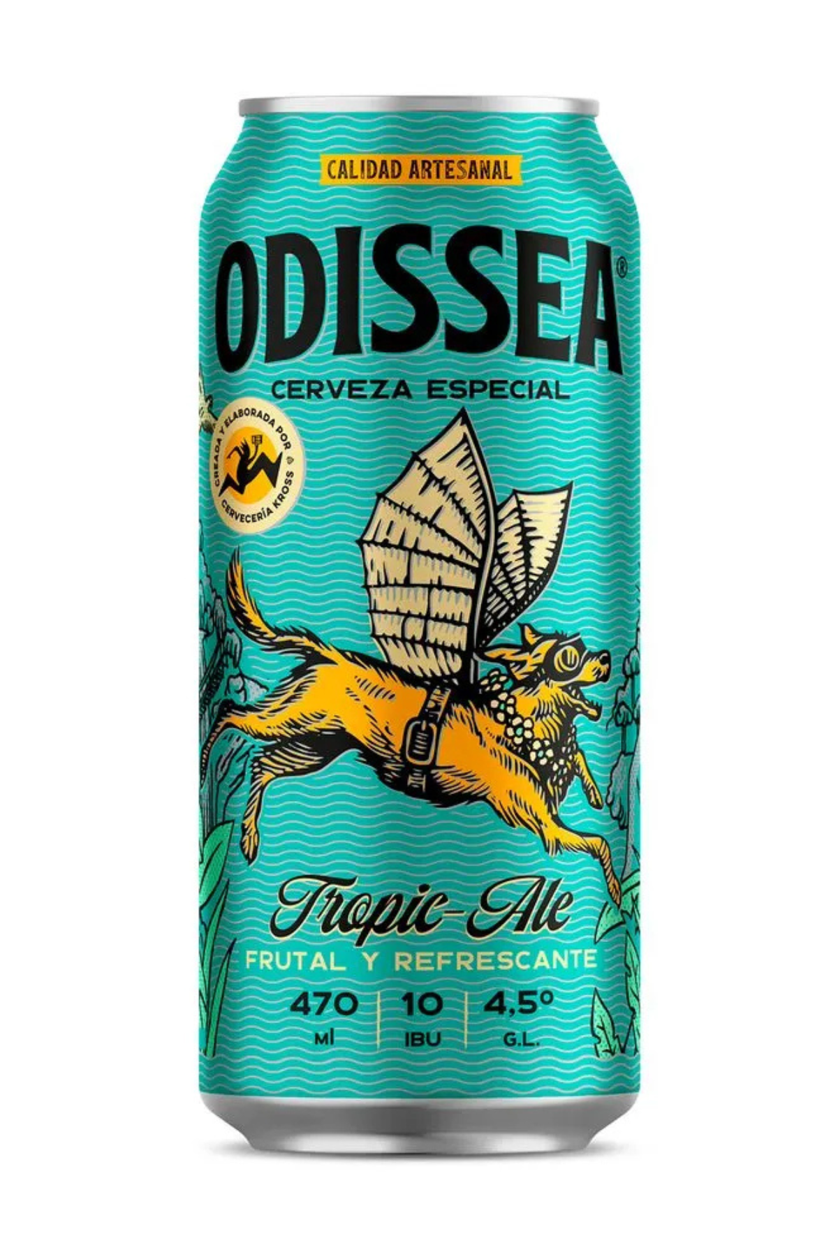 Cerveza Odisea Tropic Ale 4.5º Pack x6