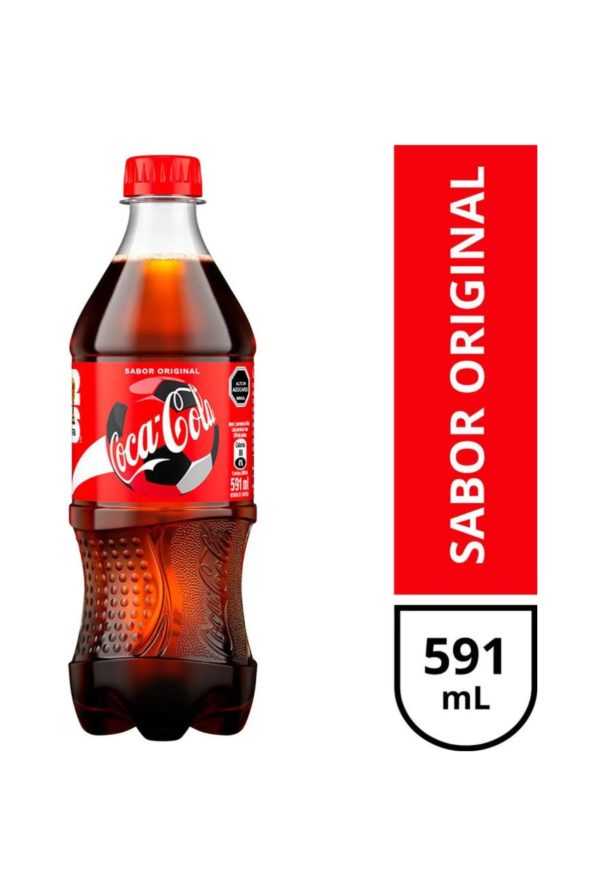 Coca Cola 591ml Pack 6 und.