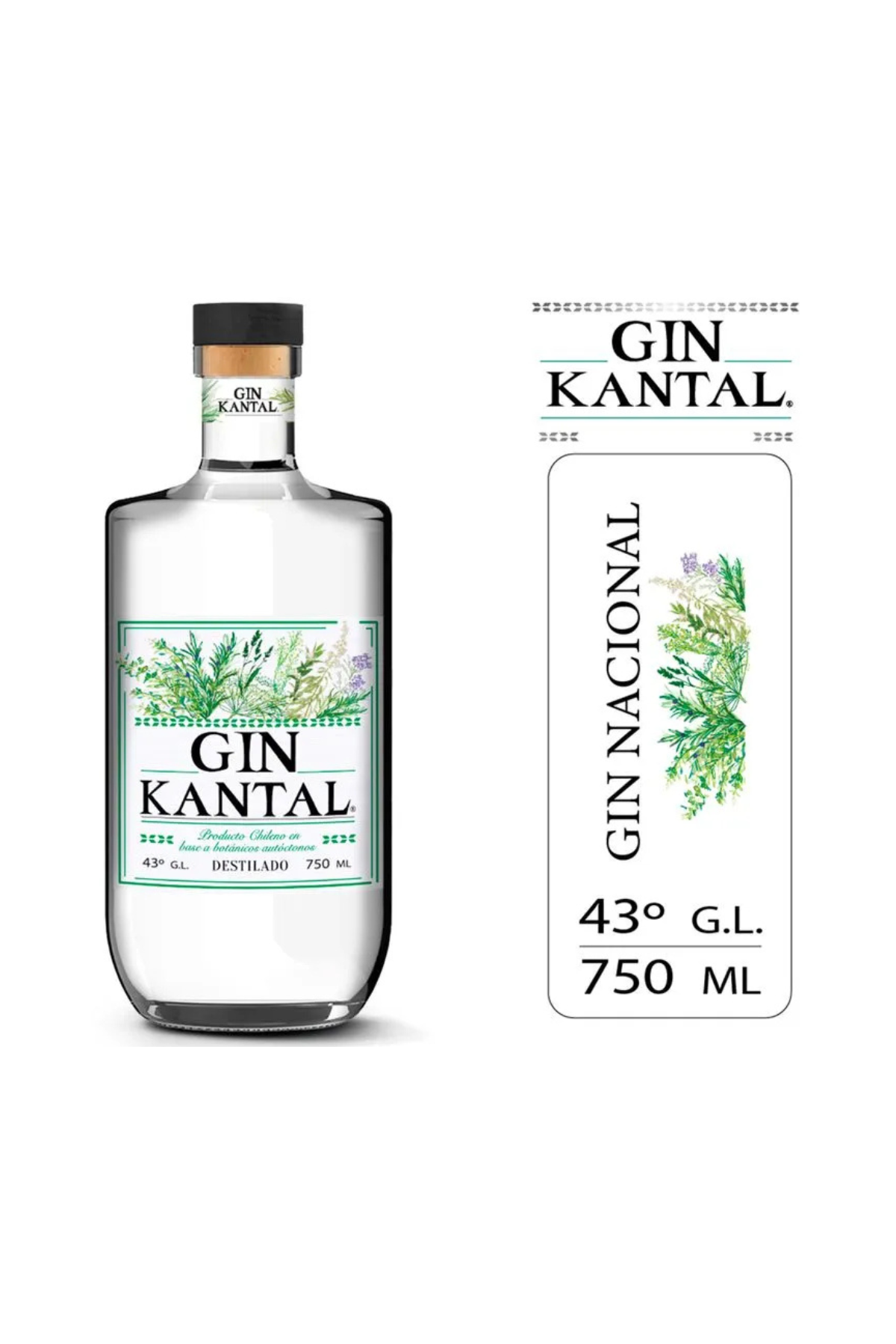 Gin Kantal 43° 750ml