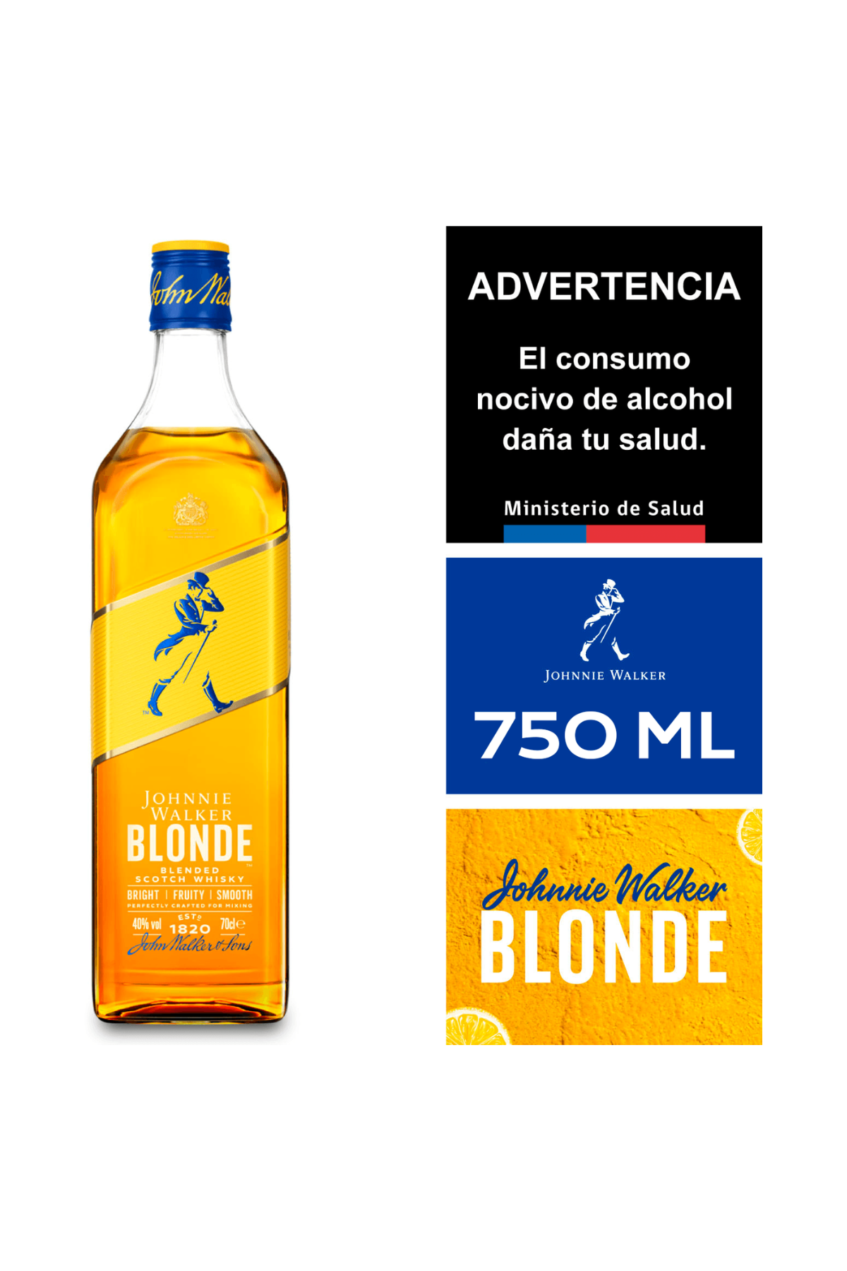 Johnnie Walker Blonde Label 750 ml.