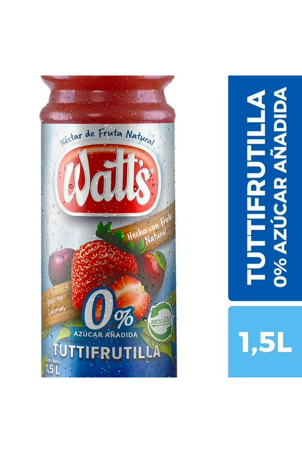 Jugo Watt's Tuttifrutilla 0% 1.5lt