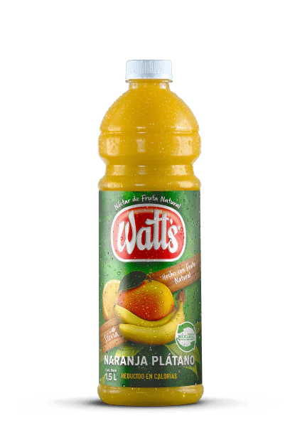 Jugo Watt's Naranja-Platano 1.5lt