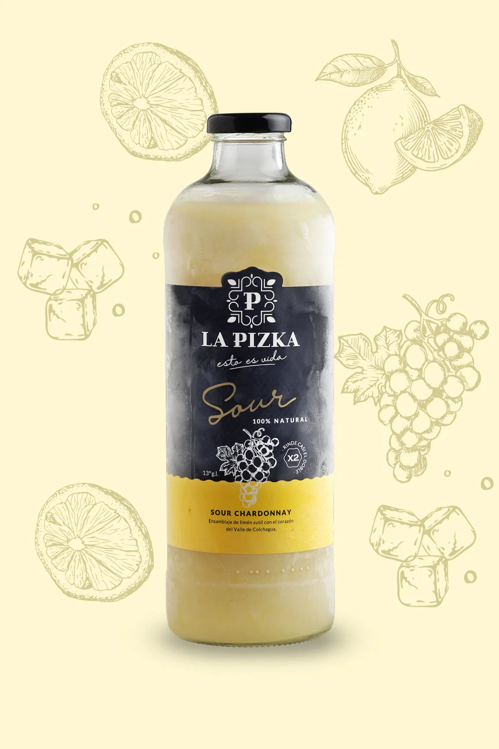La Pizka Chardonnay Sour 1Lt