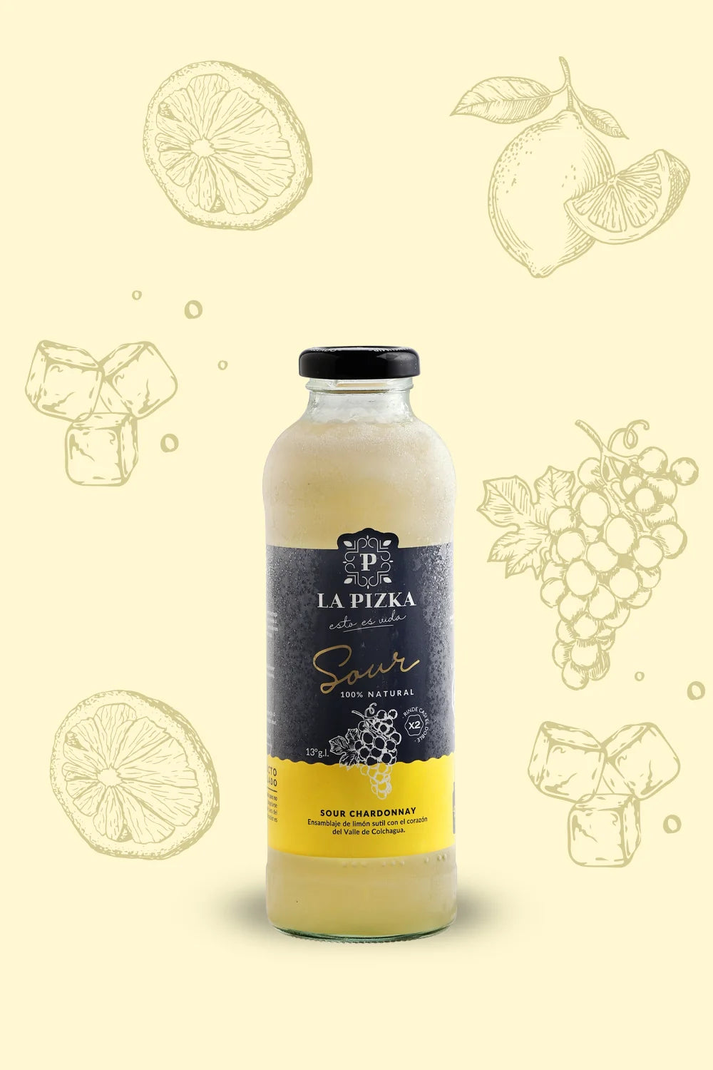 La Pizka Chardonnay Sour 475ml