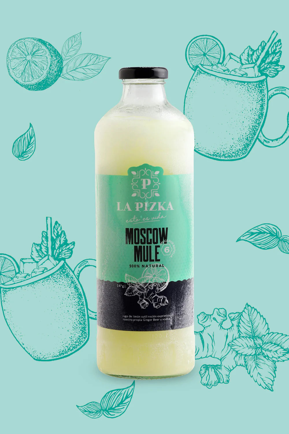 La Pizka Moscow Mule 1Lt