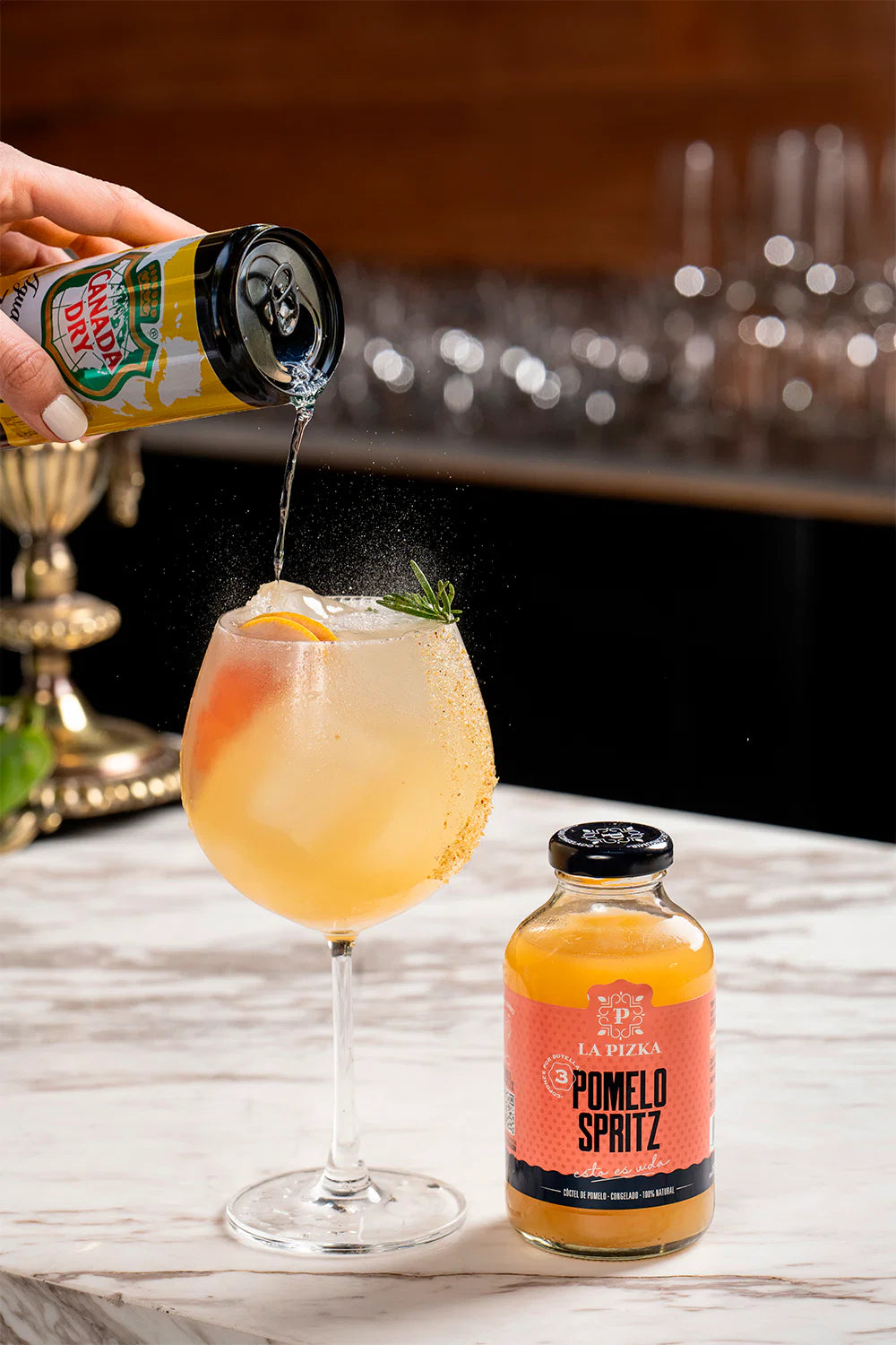 La Pizka Pomelo Spritz 350ml