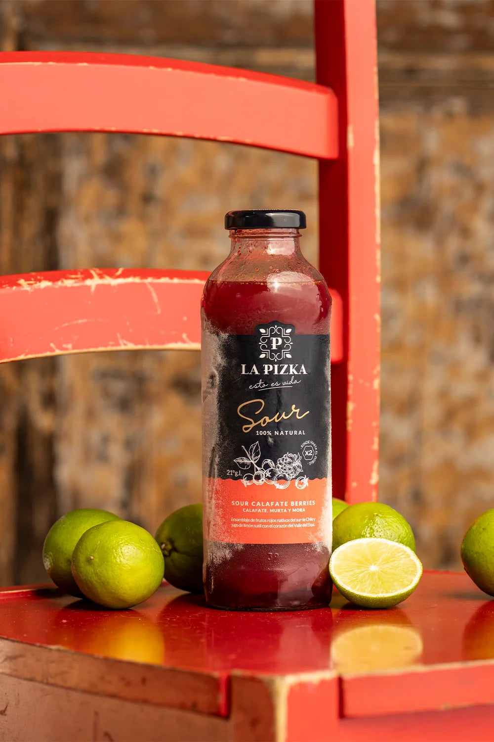 La Pizka Sour Calafate Berries 475ml
