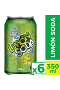 Bebida Limon Soda 350cc Pack x6