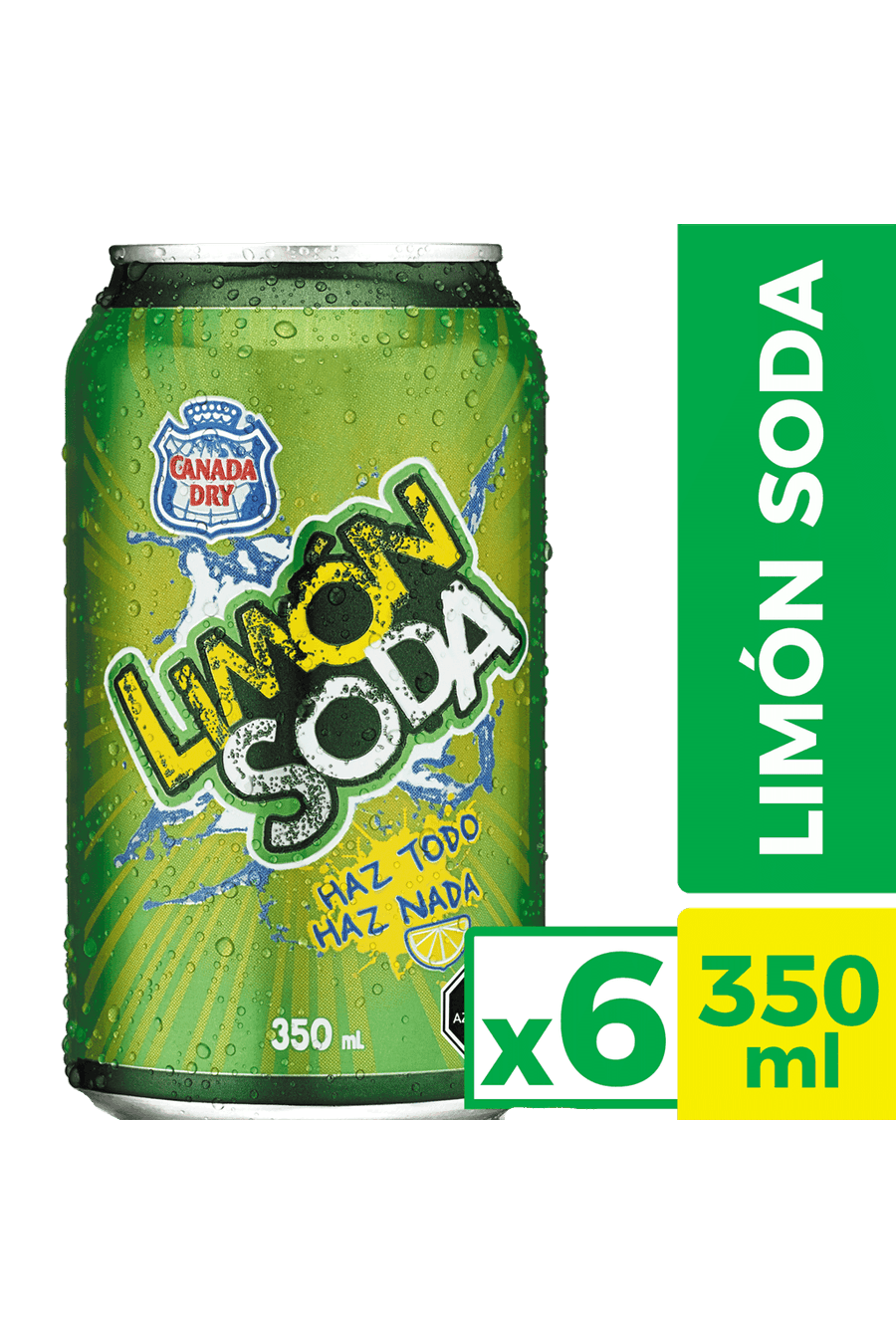 Bebida Limon Soda 350cc Pack x6