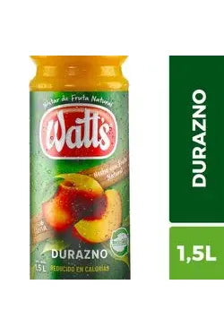 Jugo Watt's Durazno 1.5lt