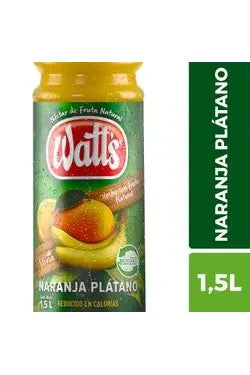 Jugo Watt's Naranja-Platano 1.5lt