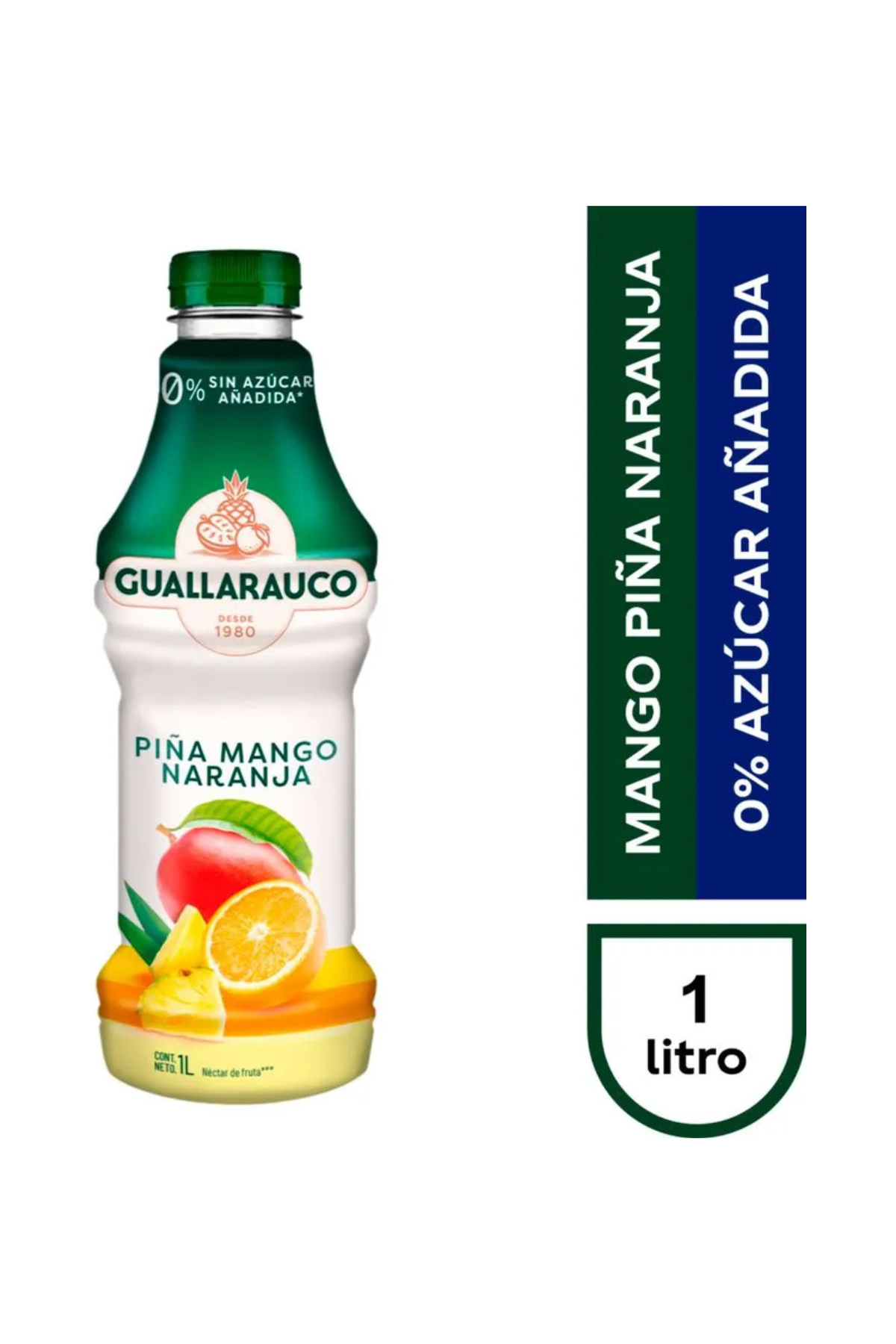 Nectar Guallarauco Mango, Piña y Naranja 1Lt
