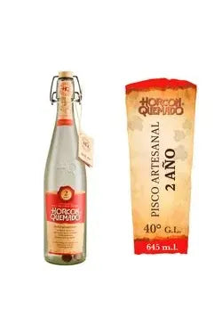 Pisco Horcón Quemado 40° 645cc