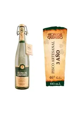Pisco Horcón Quemado 46° 645cc