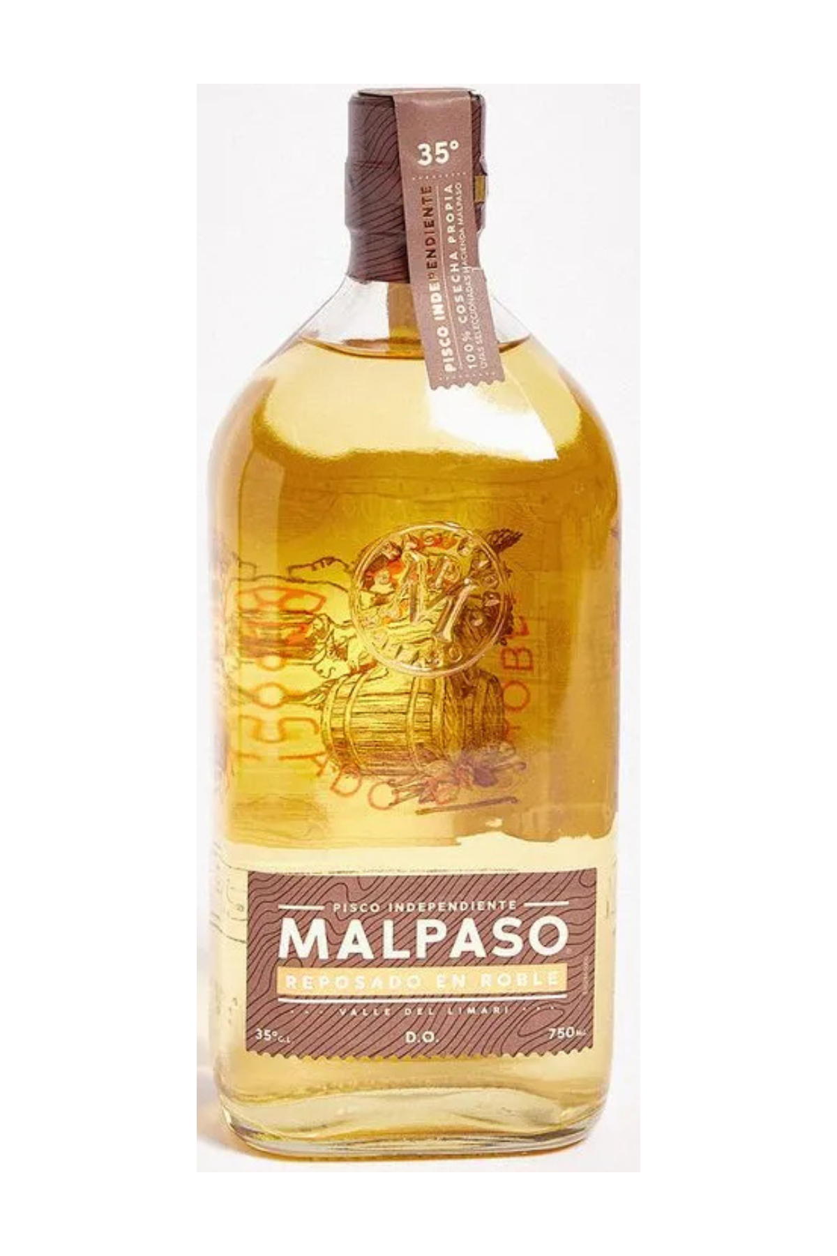 Pisco Mal Paso Reposado Roble 35° 750ml