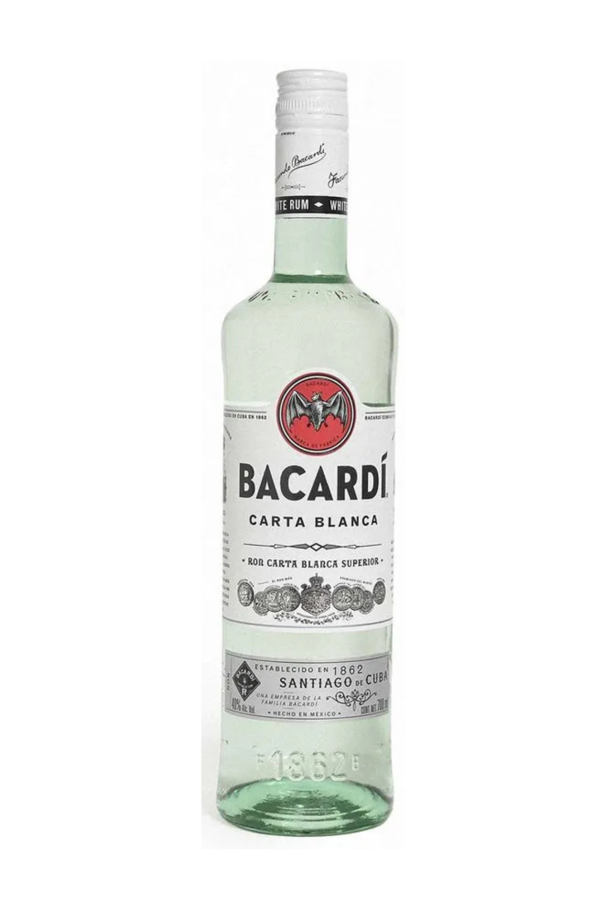 Ron Bacardi Carta Blanca 40° 700ml
