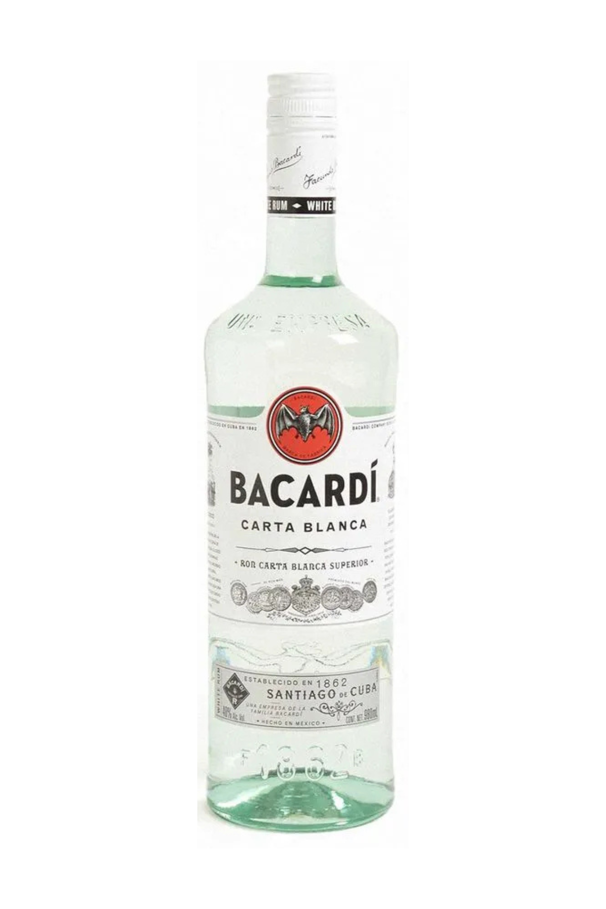 Ron Bacardi Carta Blanca 40° 980ml
