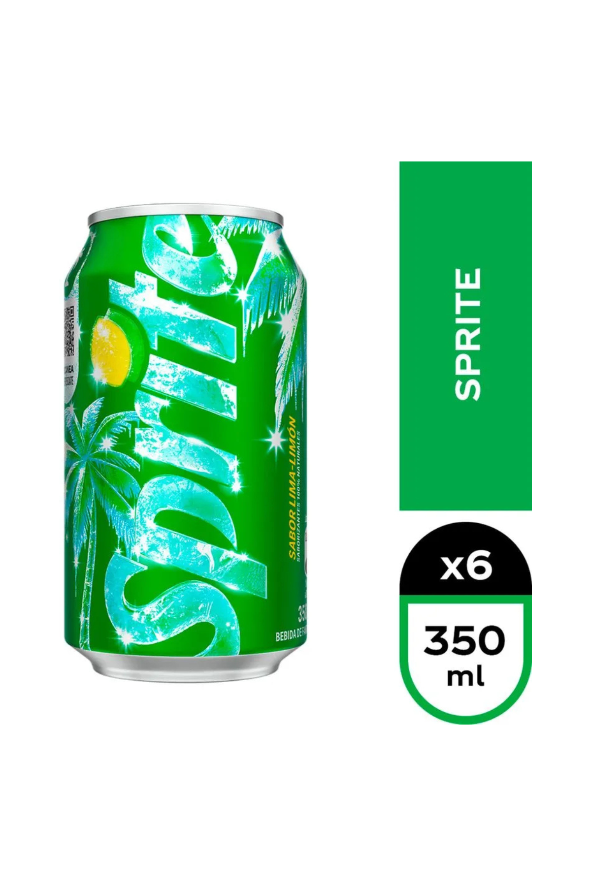 Sprite Lata 350cc Pack 6 und.