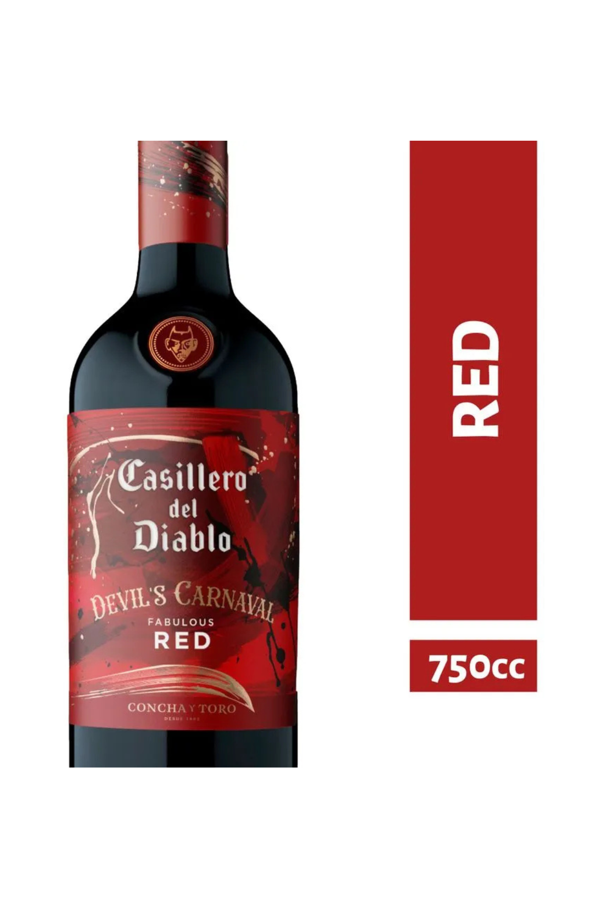 Vino Casillero del Diablo Devil's Carnaval Red 750ml
