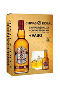 Promo Whisky Chivas Regal 12 Años 750ml + Miniatura Chivas Regal 13 Años + Vaso